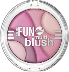 Румяна многоцветные BELL Colour Fun Multi Blush, тон 1 РозовыйБежевый