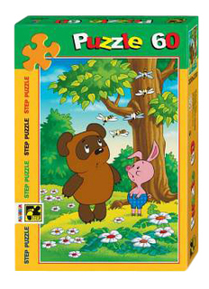 Пазл Step Puzzle Винни Пух 60 деталей
