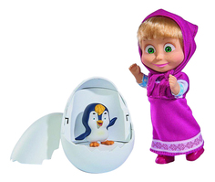 Кукла Simba Маша с пингвиненком в яйце 12 см