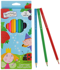 Карандаши цветные Росмэн Ben & Hollys Little Kingdom 12 цветов