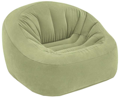 Надувное кресло Intex Club Chair (124х119х76 см) с68576 Зеленый