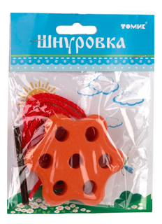 Шнуровка Томик "Цветок 2 3 детали"