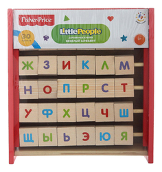 Развивающая игрушка Fisher Price Little People. Веселый алфавит Mattel