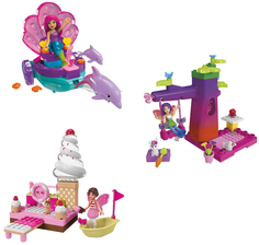 Конструктор пластиковый MEGA BLOKS Барби в ассортименте DPK97