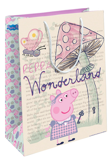 Пакет подарочный Страна чудес Пеппы Peppa Pig 29991