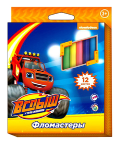 Фломастеры Вспыш 12 цветов