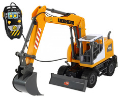 Экскаватор на д/у Liebherr (звук), 53 см Dickie
