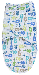 Конверт на липучке SUMMER INFANT swaddleme® s/m, гитары 72820