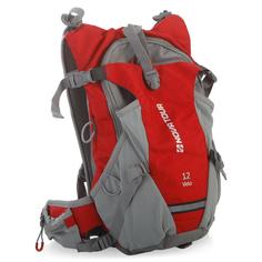 Велосипедный рюкзак Nova Tour Вело 12 л, красный/серый