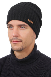 Шапка мужская FABRETTI FM1931-18 черная ONE SIZE