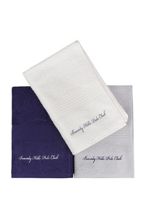 Bath Towel Set, 3 Pieces Beverly Hills Polo Club