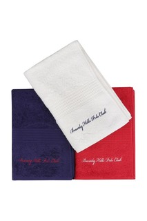 Bath Towel Set, 3 Pieces Beverly Hills Polo Club