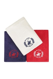 Bath Towel Set, 3 Pieces Beverly Hills Polo Club