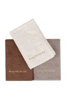 Bath Towel Set, 3 Pieces Beverly Hills Polo Club