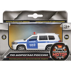 Машина металлическая Пламенный мотор Полиция