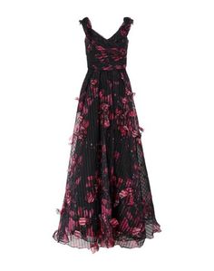 Длинное платье Marchesa Notte