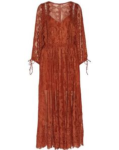 Длинное платье Zimmermann
