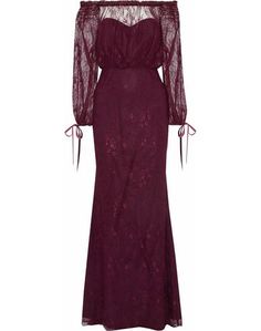 Длинное платье Badgley Mischka