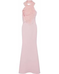 Длинное платье Badgley Mischka