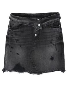 Джинсовая юбка Amiri