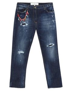 Джинсовые брюки Elisabetta Franchi Jeans