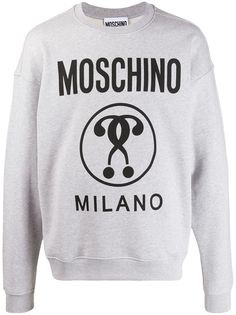 Moschino толстовка с логотипом