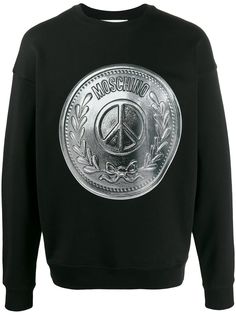 Moschino толстовка с логотипом