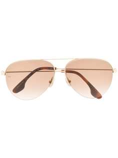 Victoria Beckham солнцезащитные очки-авиаторы