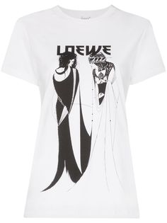 Loewe футболка Salome с логотипом