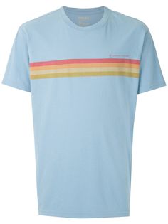 Osklen T-SHIRT REGULAR LISTRADO SUN