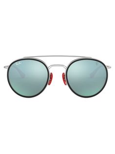 Ray-Ban солнцезащитные очки RB3647M в круглой оправе