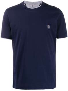 Brunello Cucinelli футболка с логотипом