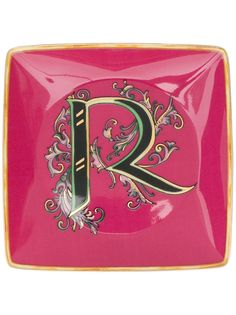 Versace Home пепельница с принтом Barocco