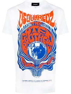 Dsquared2 футболка с принтом