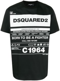 Dsquared2 футболка с принтом