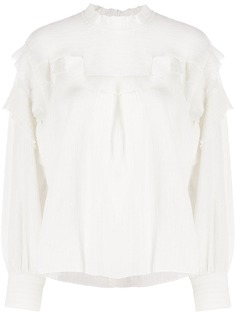 Isabel Marant блузка Moyra с оборками