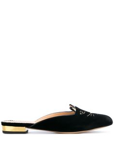 Charlotte Olympia слиперы Kity