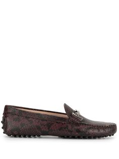 Tods лоферы с пряжкой Double T Tod`S