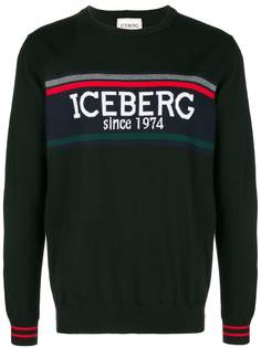 Iceberg легкий свитер с логотипом