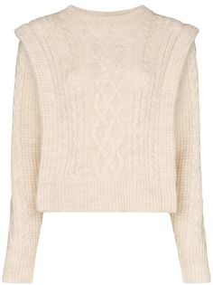 Isabel Marant Étoile джемпер Tayle фактурной вязки
