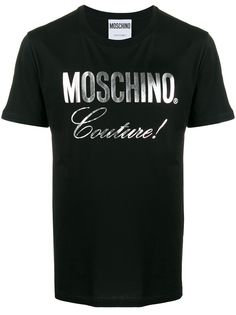 Moschino футболка с логотипом