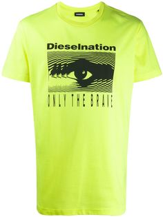 Diesel футболка с принтом Dieselnation