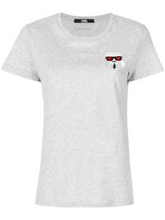 Karl Lagerfeld футболка Ikonik Emoji Karl