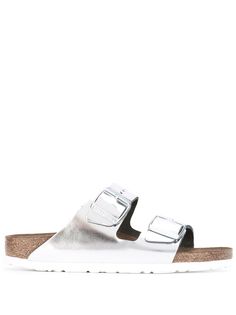 Birkenstock сандалии с отделкой металлик