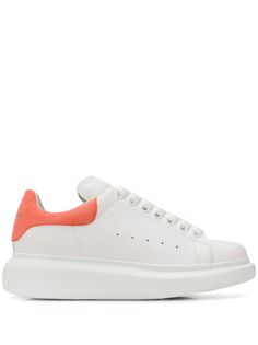 Alexander McQueen кроссовки на шнуровке и платформе