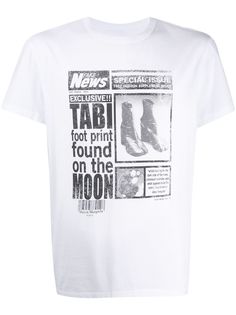 Maison Margiela футболка с принтом