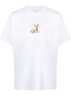 Burberry футболка с принтом Bambi