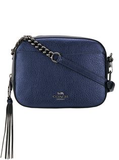 Coach фактурная каркасная сумка