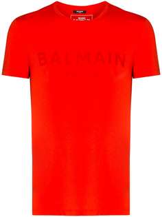 Balmain футболка с логотипом