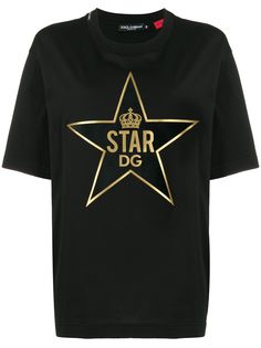 Dolce & Gabbana футболка Millennials Star с принтом